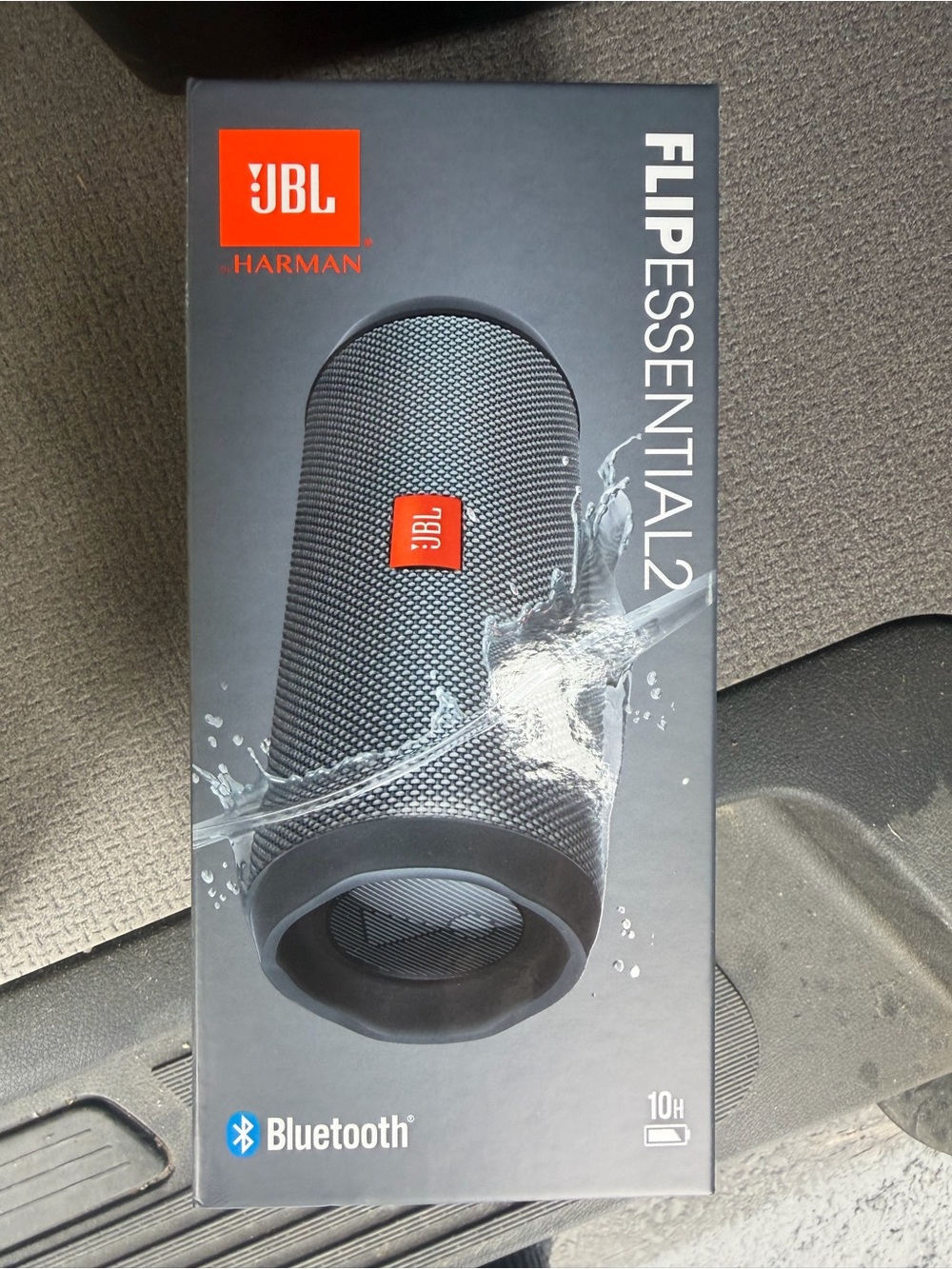 JBL Flip Essential 2 Portable Bluetooth Speaker - Black